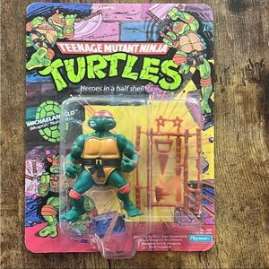1988 Teenage Mutant Ninja Turtles Action Figure - Vintage Green